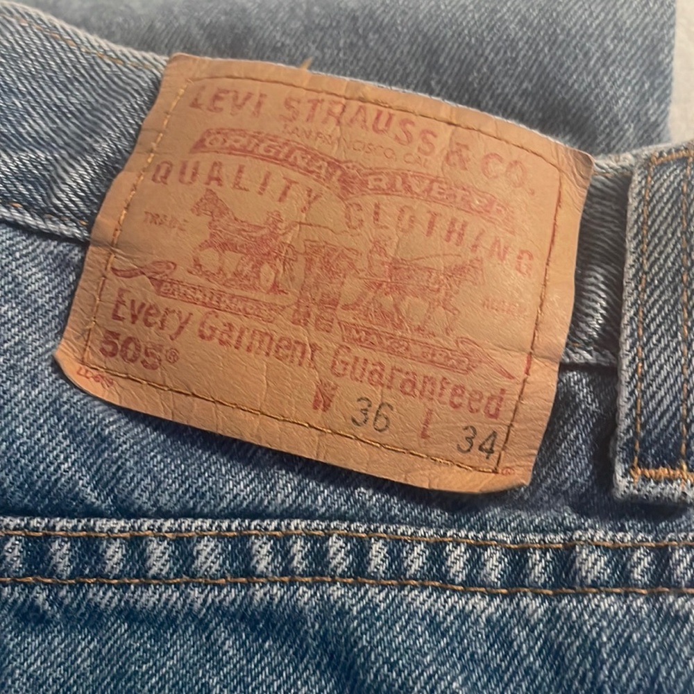Mens Levi’s 505
